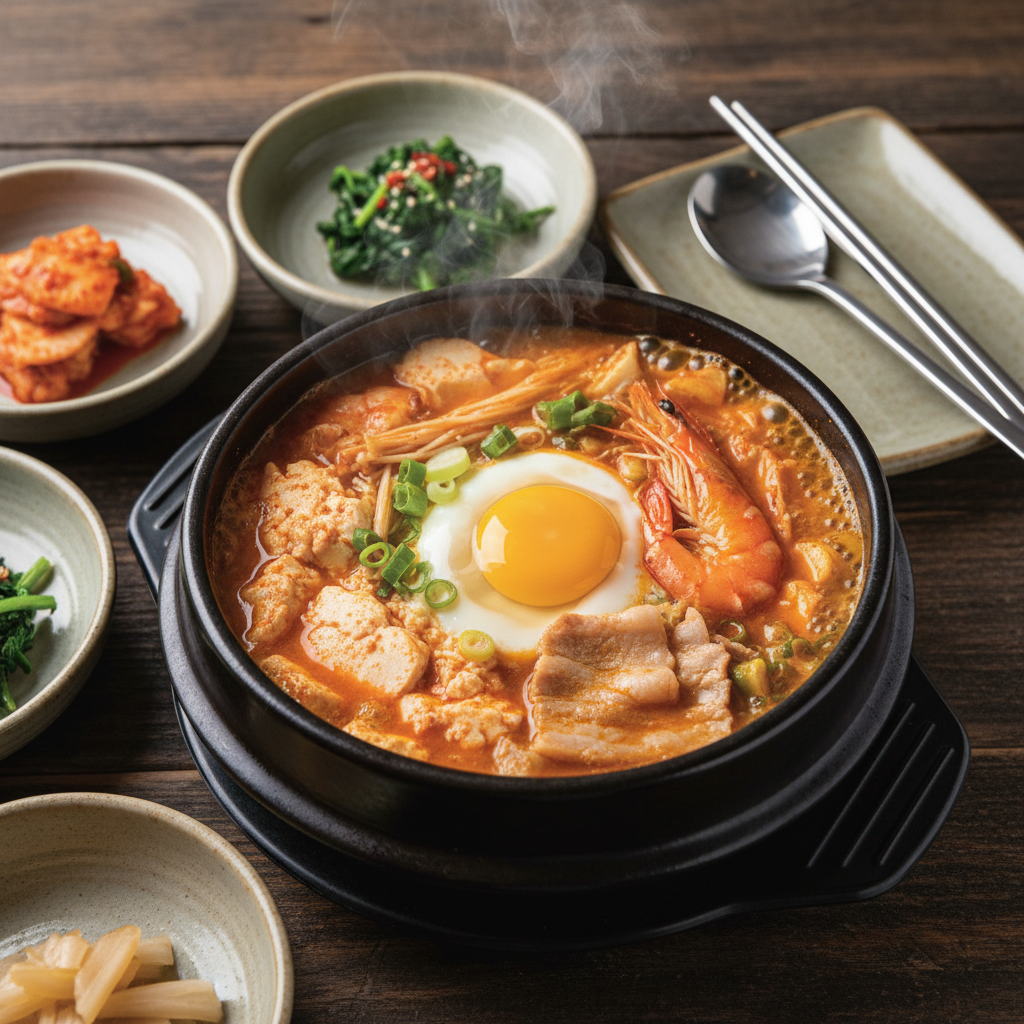 Sundubu Jjigae Soft Tofu Stew