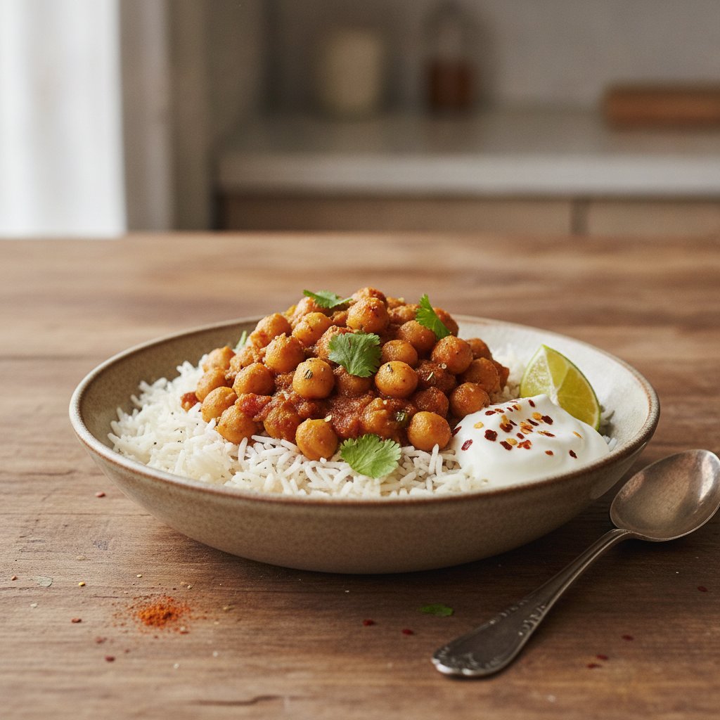 Spiced Chickpea Bowl