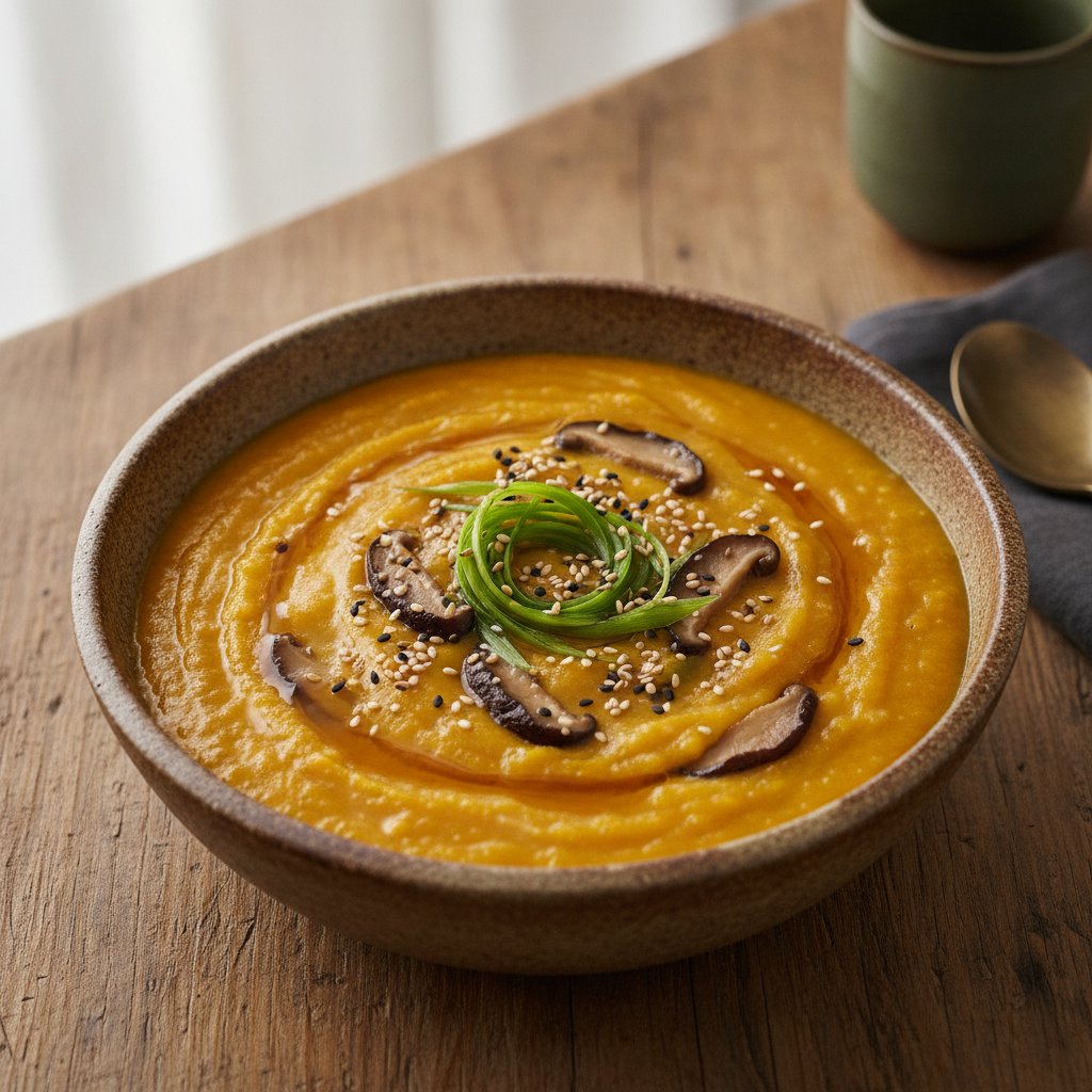 Korean Pumpkin Rice Porridge