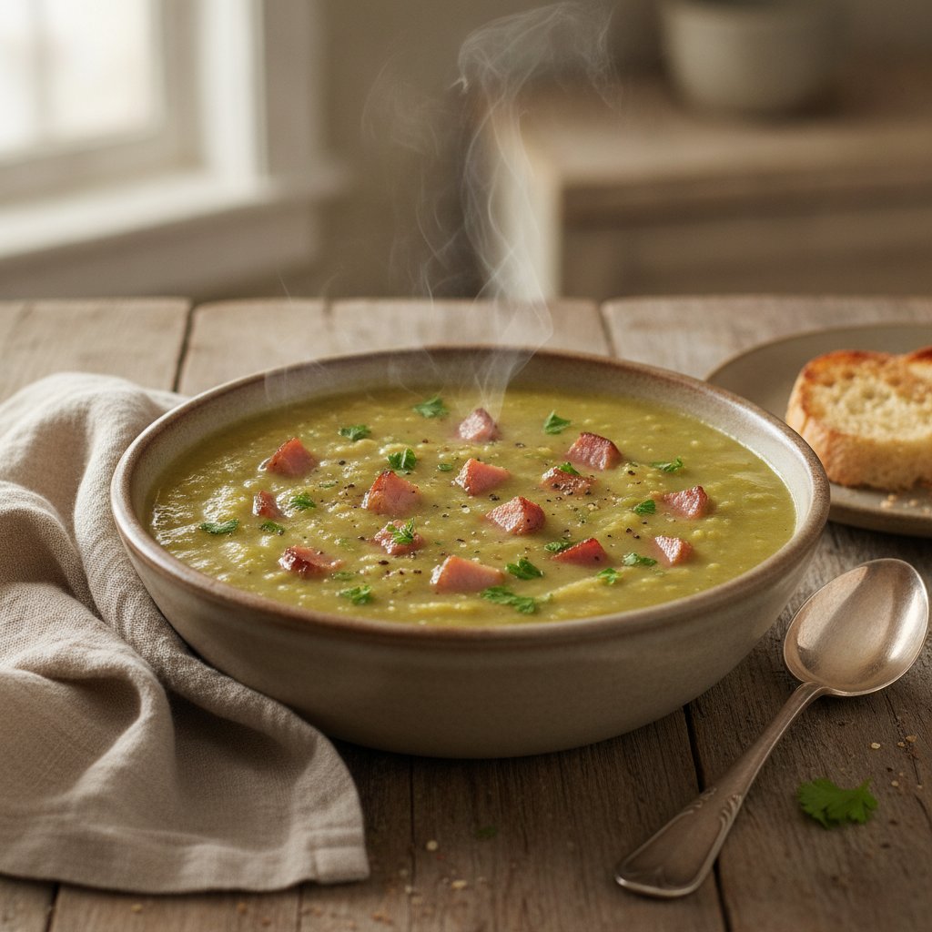 Split Pea Soup with Ham (High-Protein)