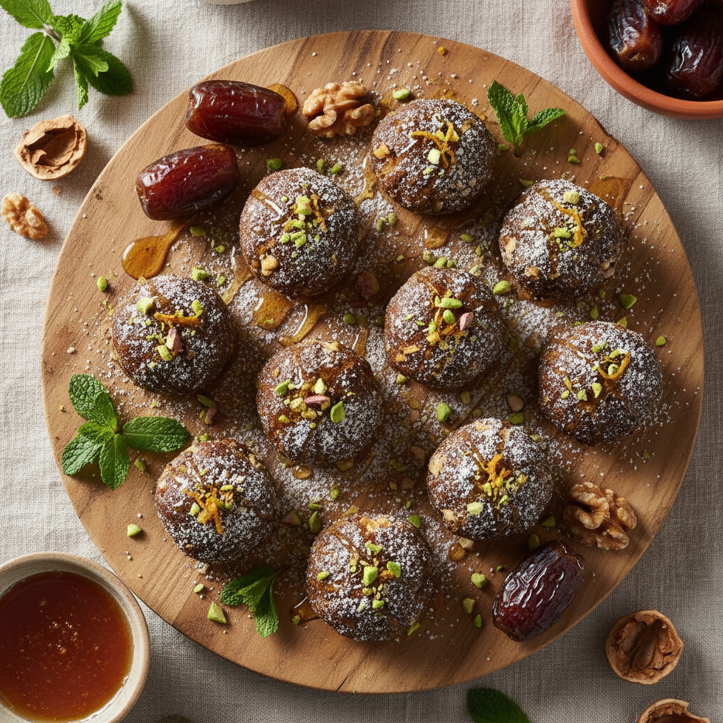 Medjool Fig Walnut Bites