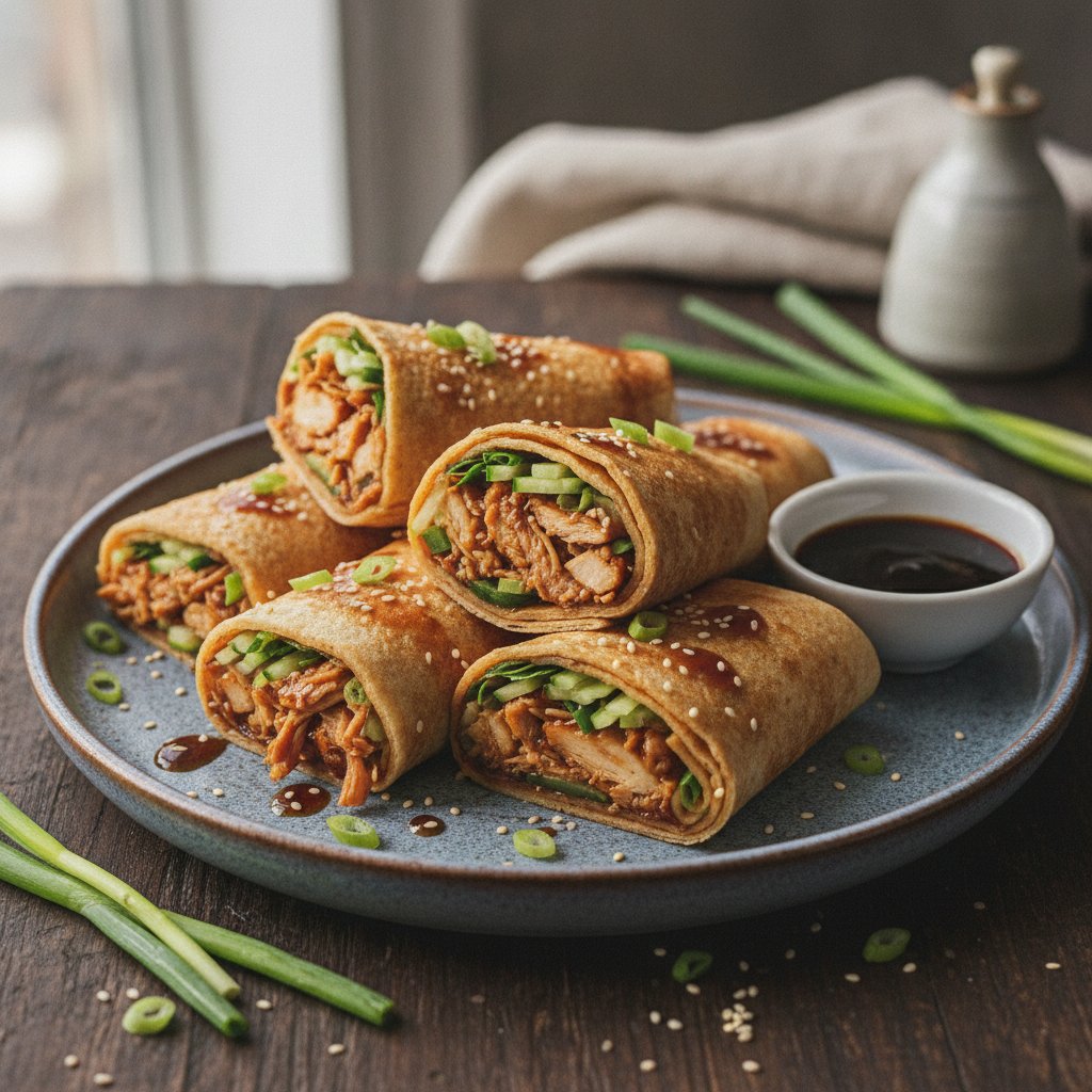 Roast Duck Pancake Wrap