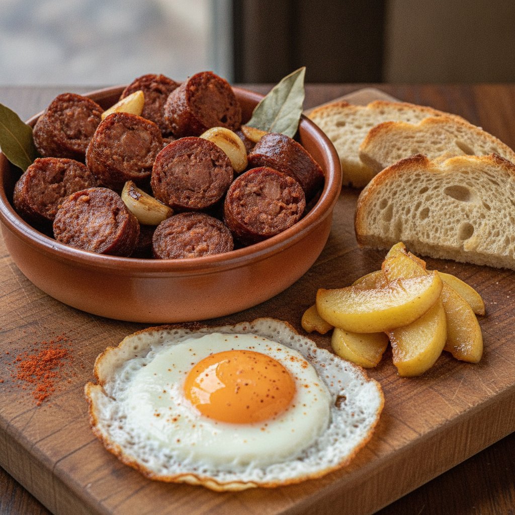 Fried Blood Sausage