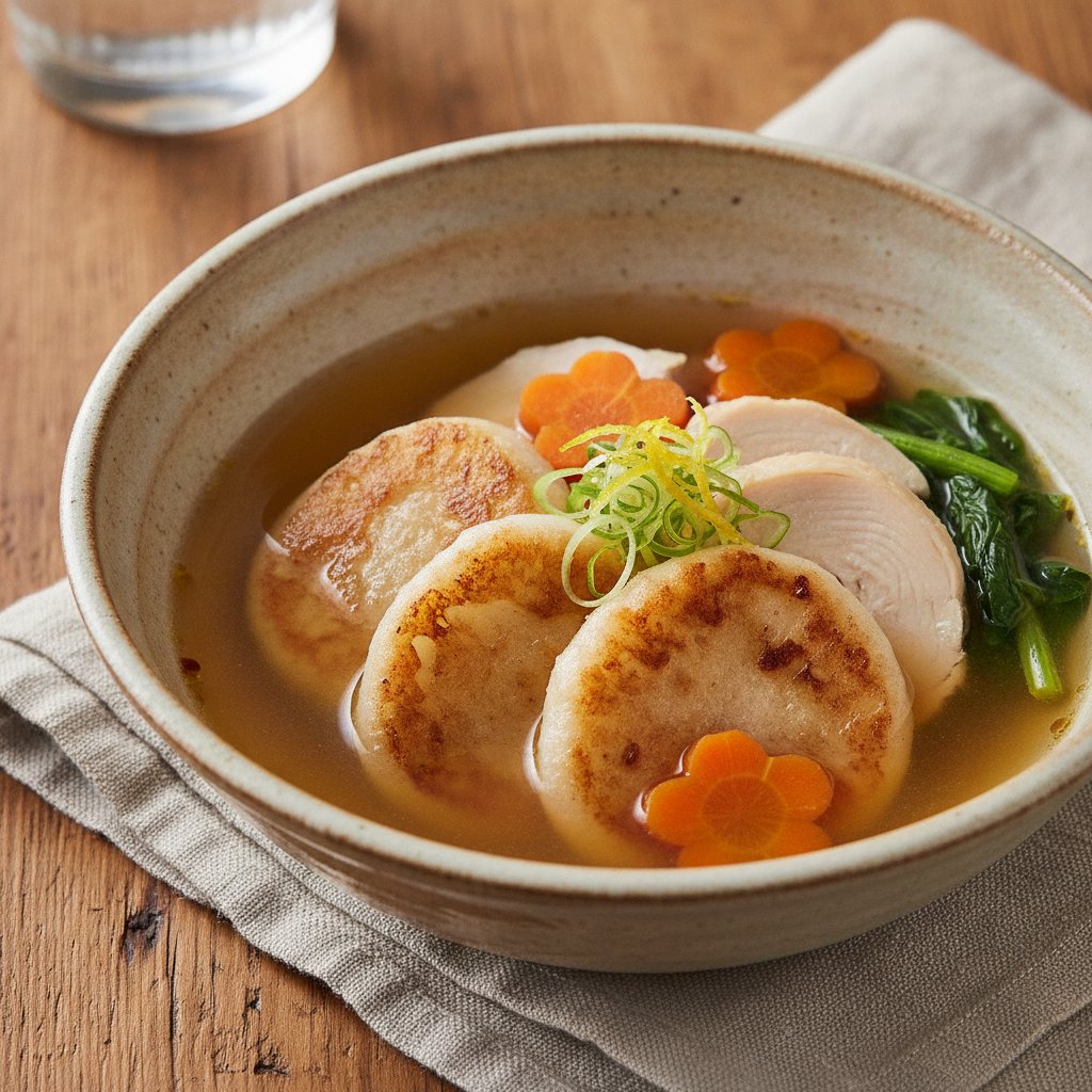 New Year Rice Cake Soup (Gluten-Free)