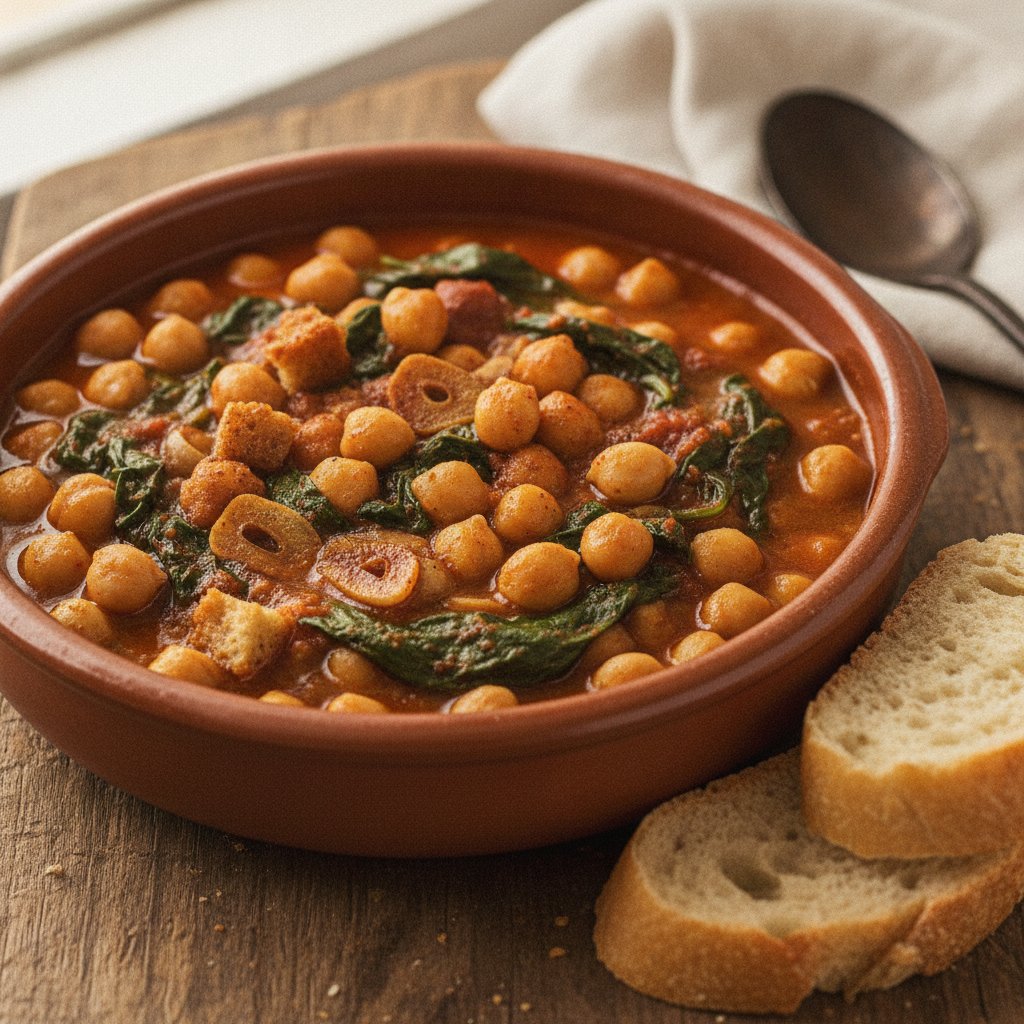 Chickpea Spinach Stew