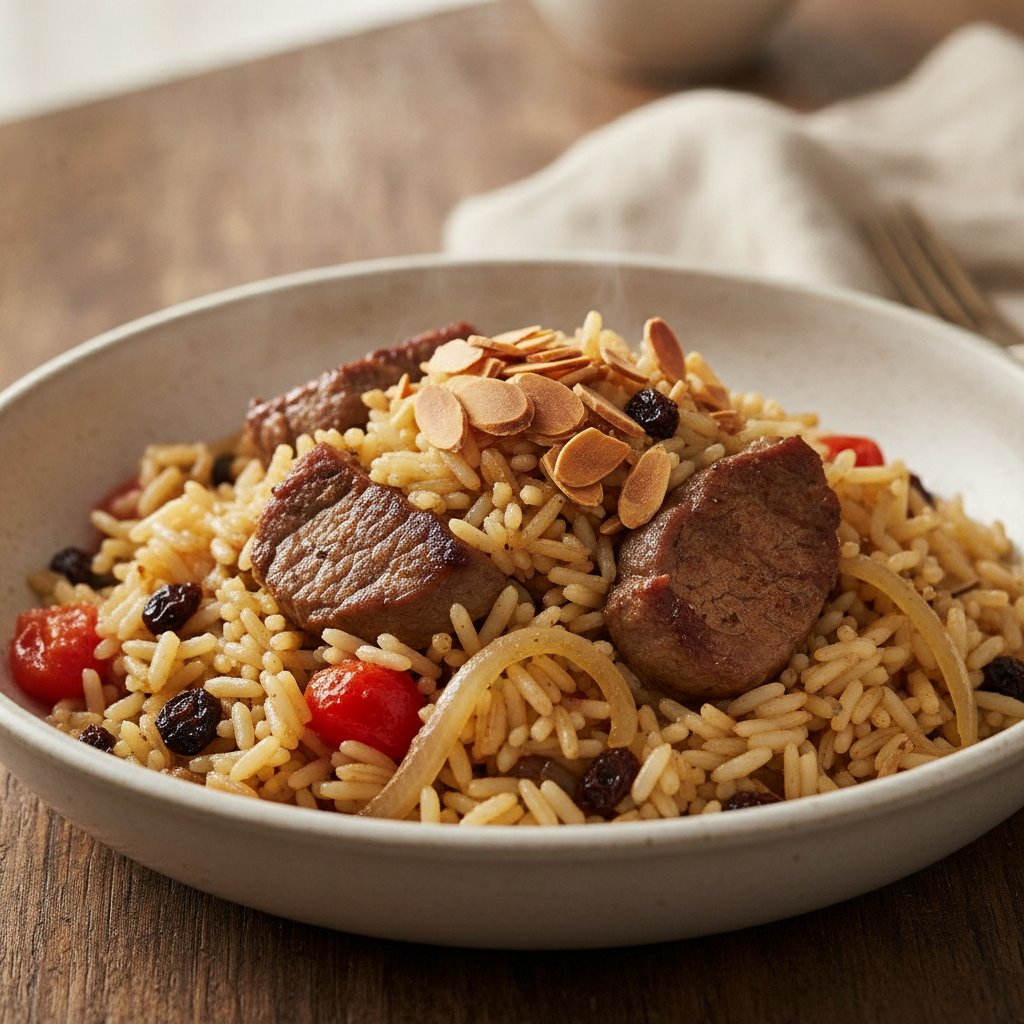 Wedding Rice Pilaf (Low-Calorie)
