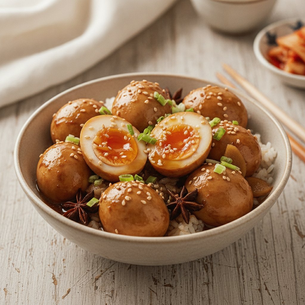 Quail Egg Soy Braise