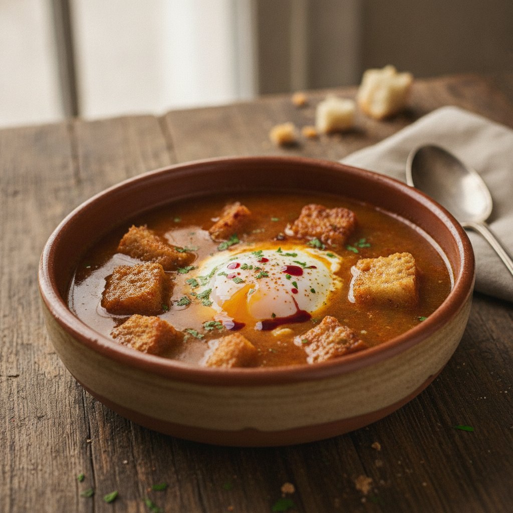 Garlic Bread Soup