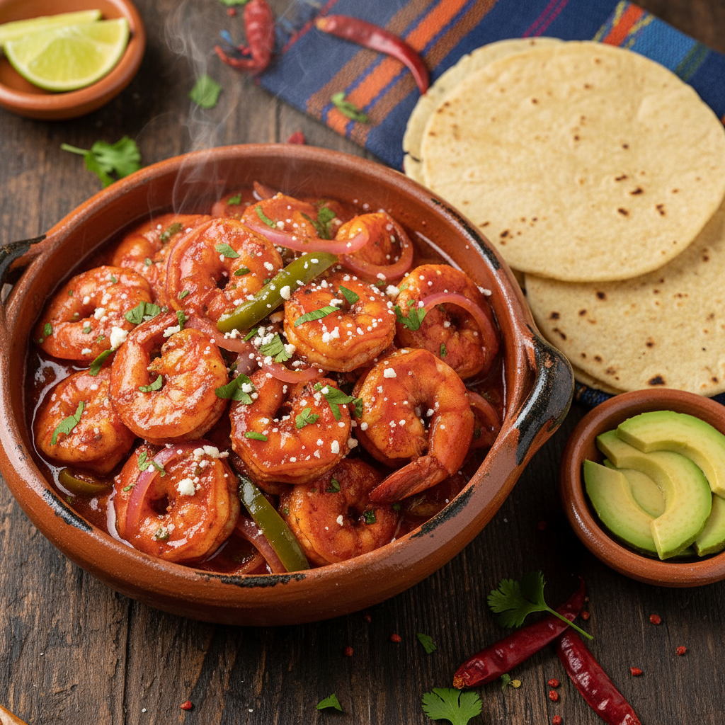 Camarones a la Diabla
