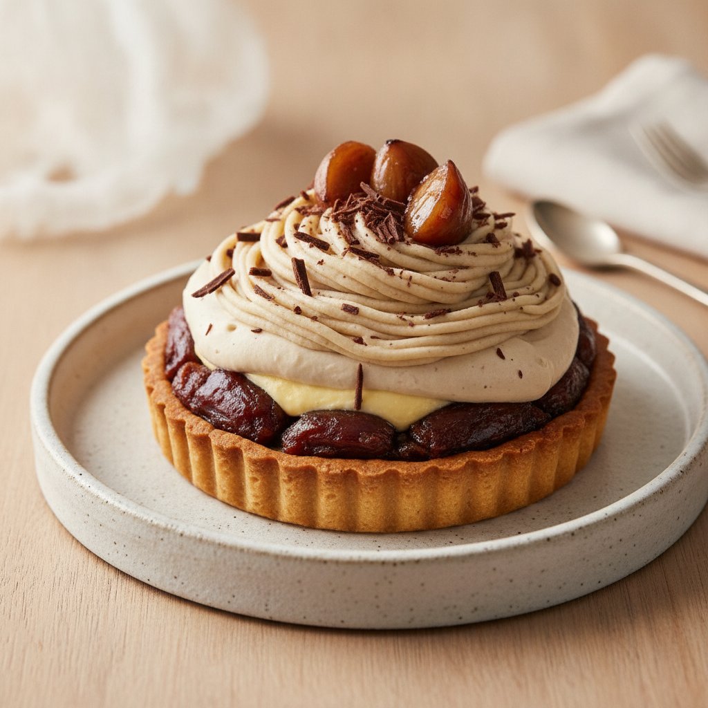 Chestnut Cream Tart