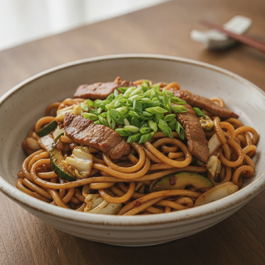 Black Bean Noodles (Low-Calorie)