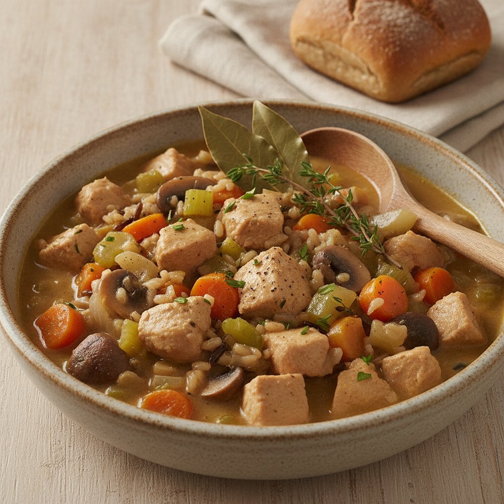 Turkey and Wild Rice Stew