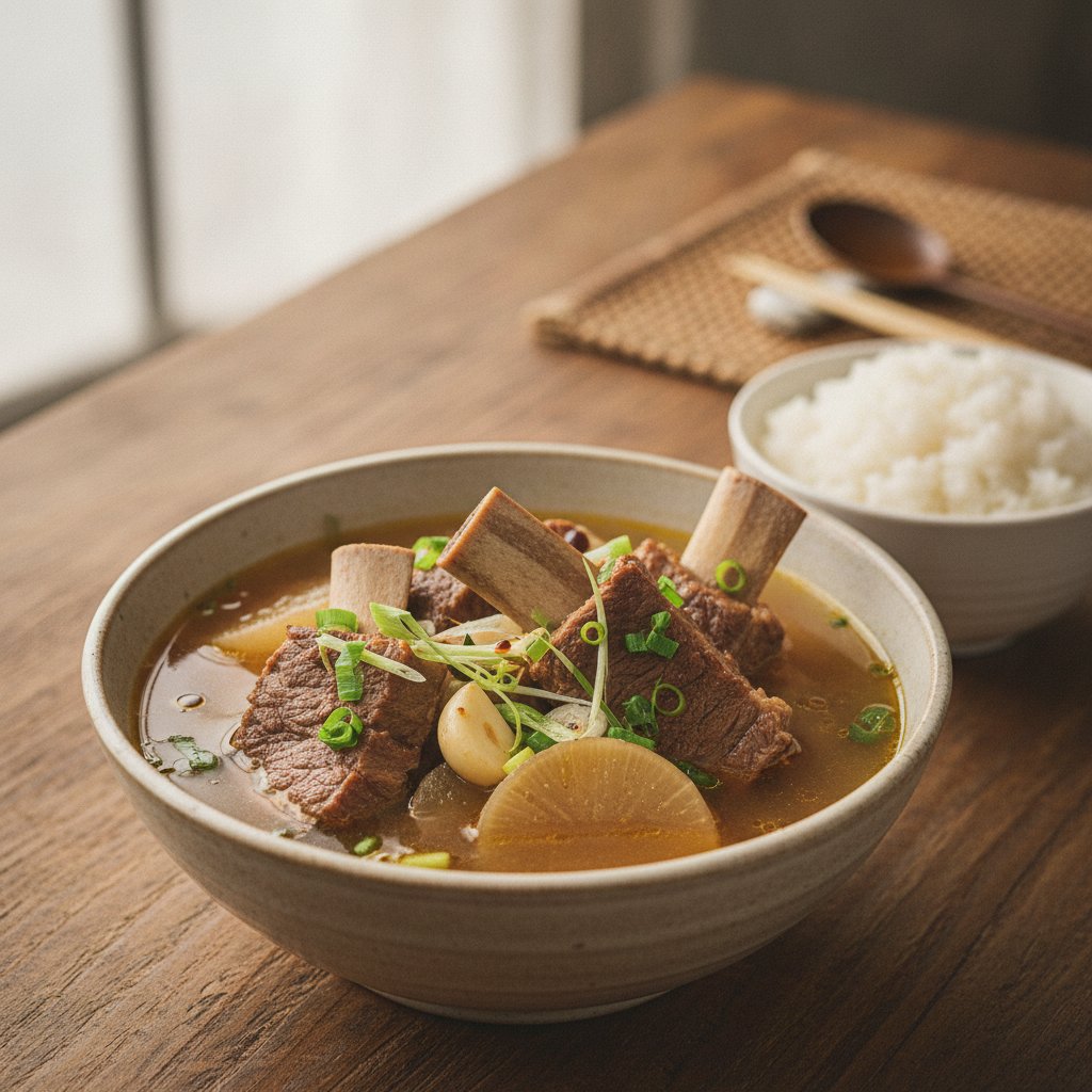 Beef and Radish Rib Soup