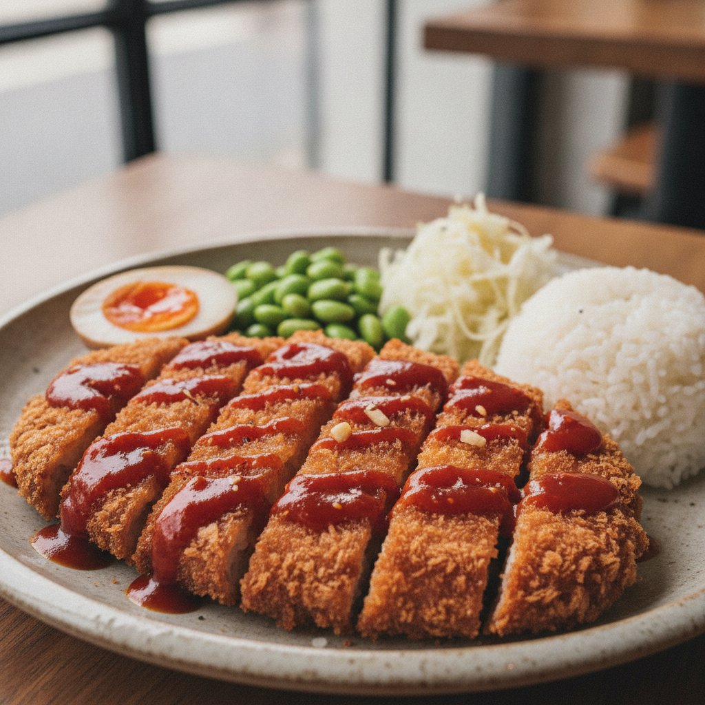 Korean Fried Pork Cutlet (High-Protein)