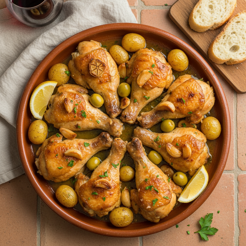 Sevillian Garlic Chicken