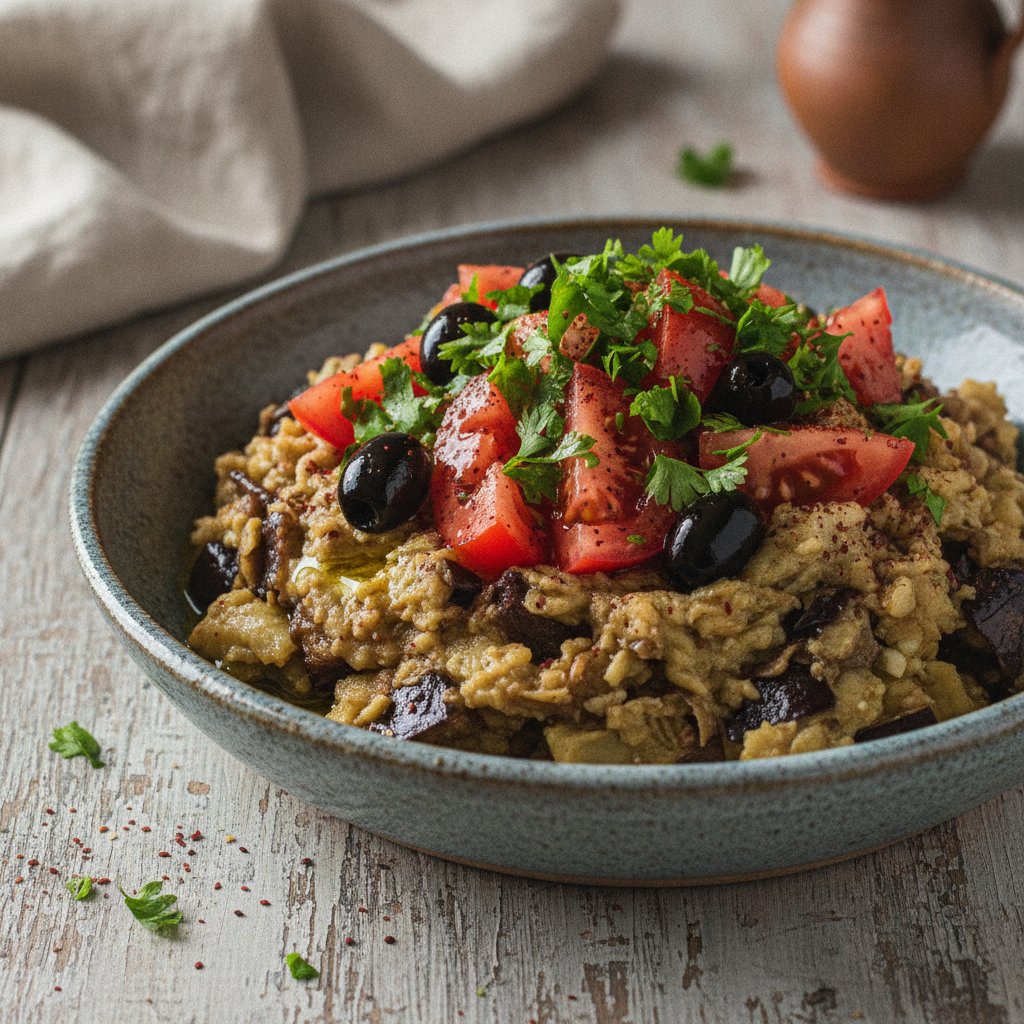 Mashed Eggplant Salad