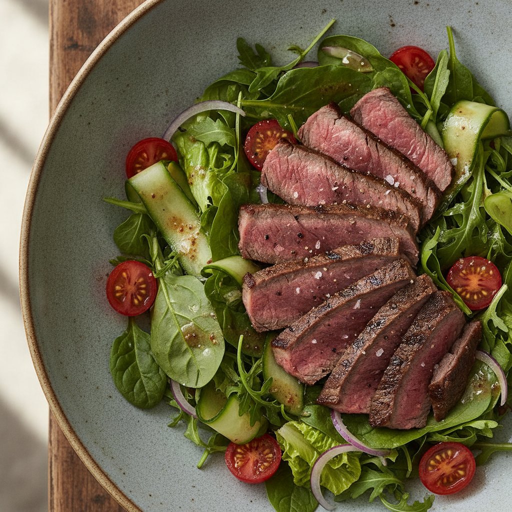 Steak Salad (Low-Calorie)