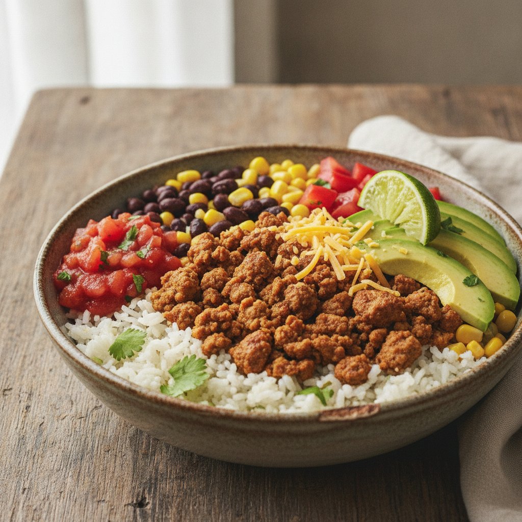 Turkey Taco Bowl