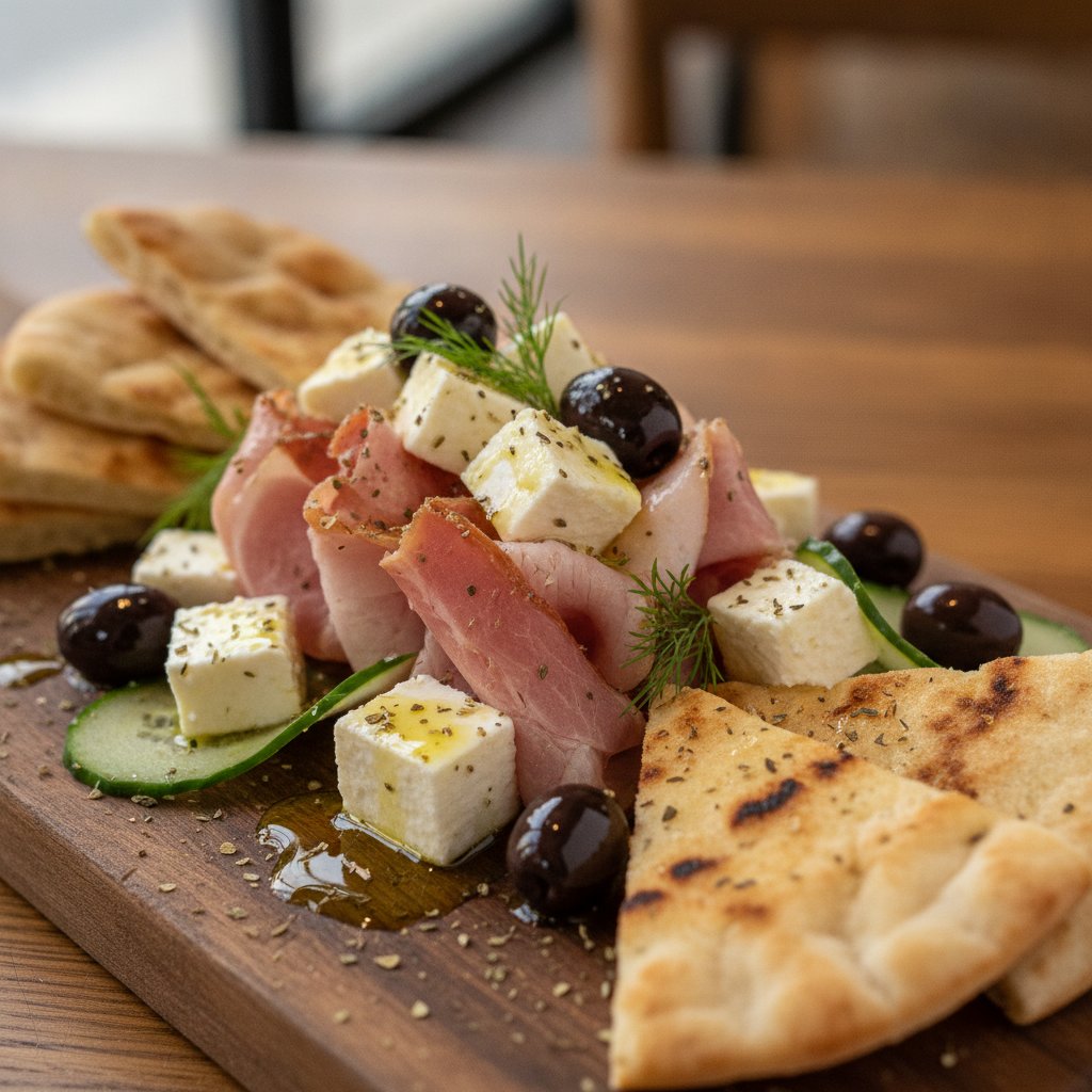 Cured Pork and Cheese Board