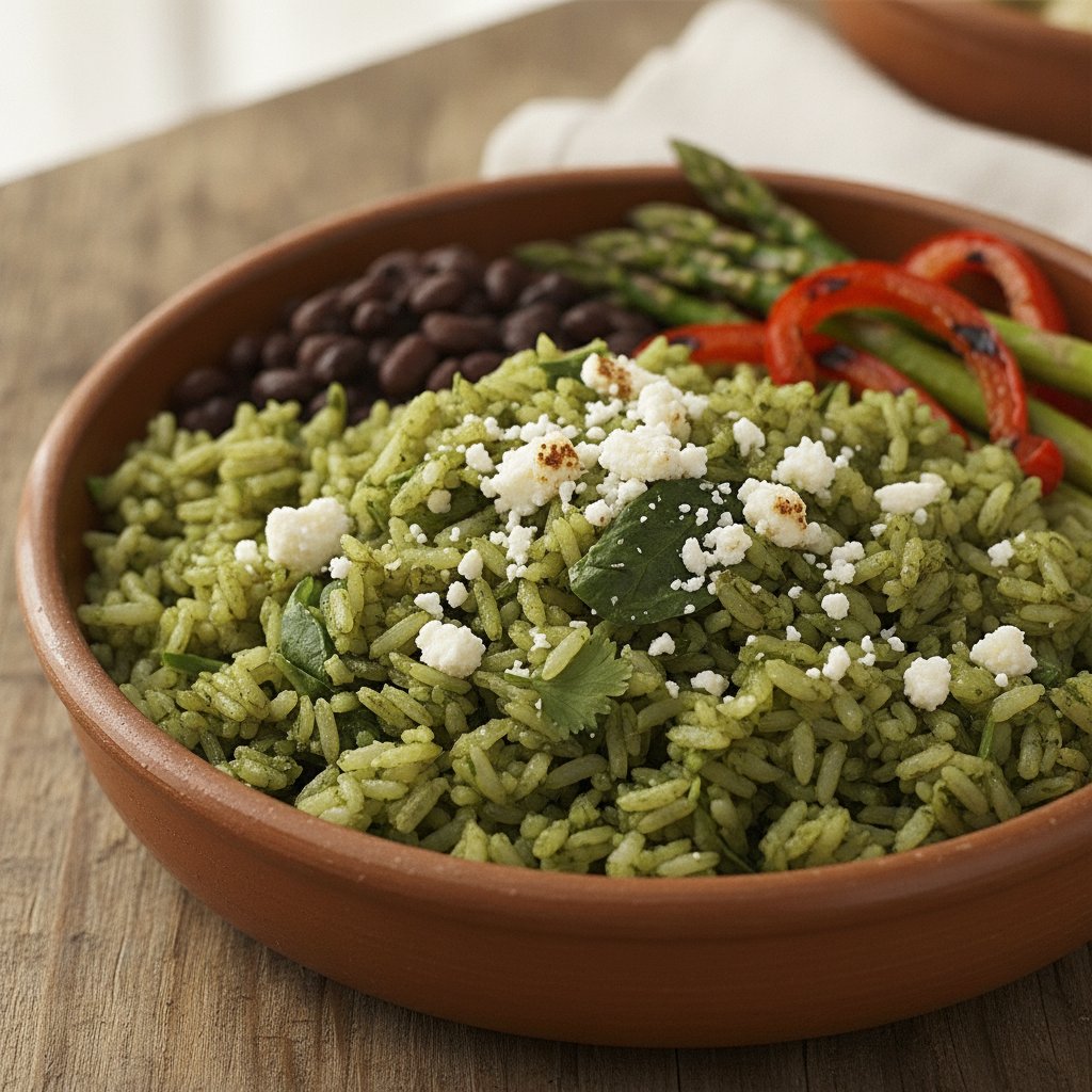 Green Rice with Herbs