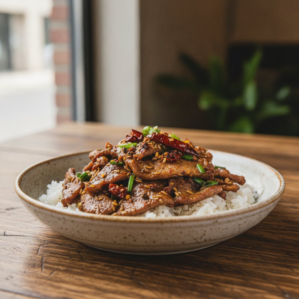 Cumin Lamb Stir Fry
