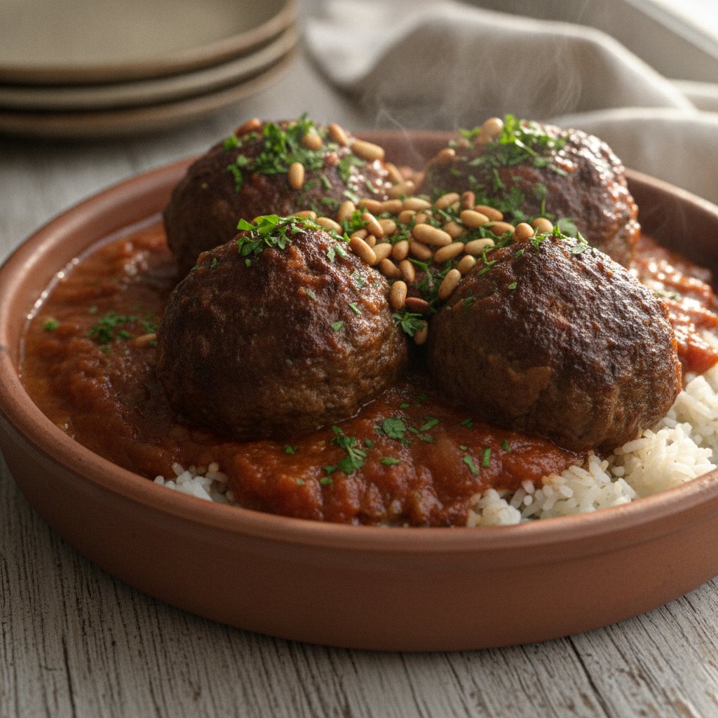 Meatball and Tomato Stew