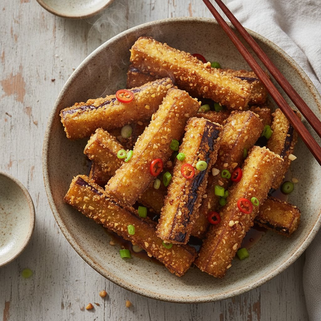 Crispy Fried Eggplant