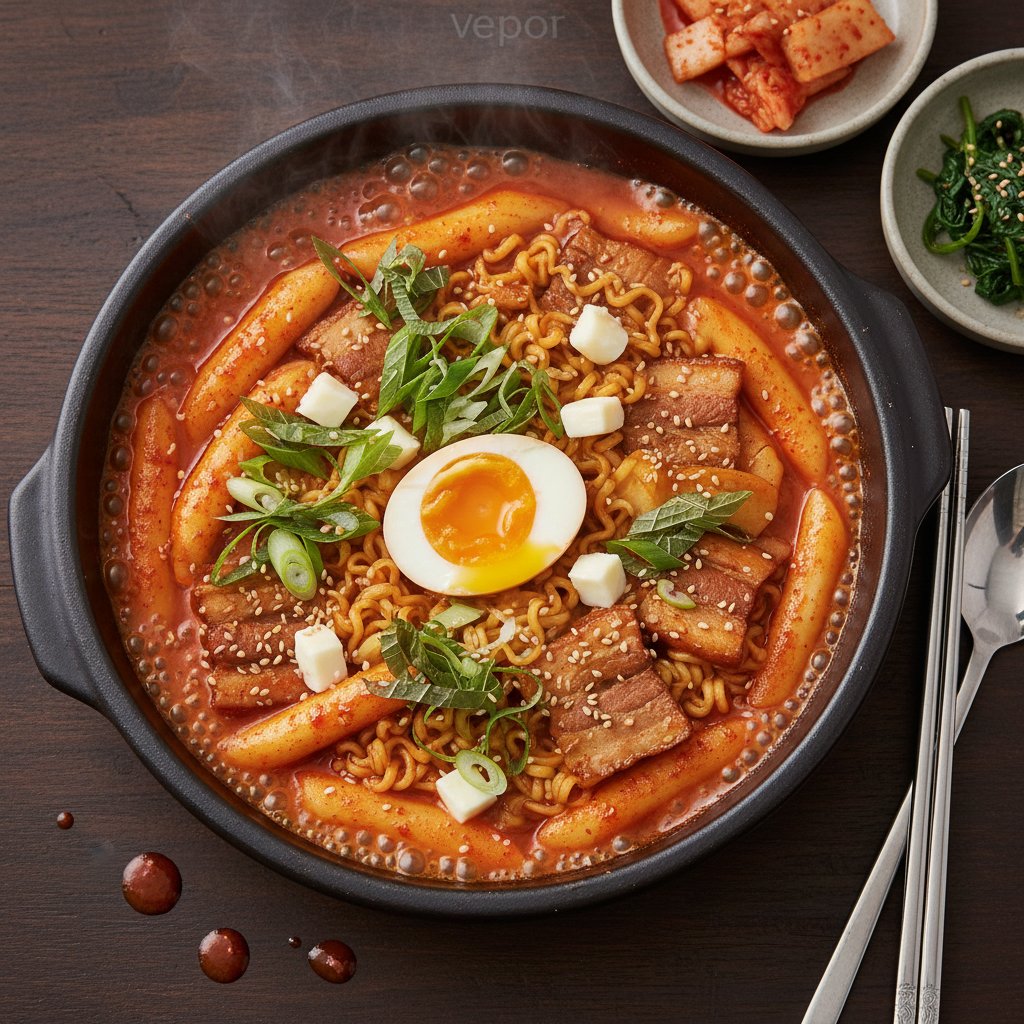 Pork Tteokbokki Rabokki