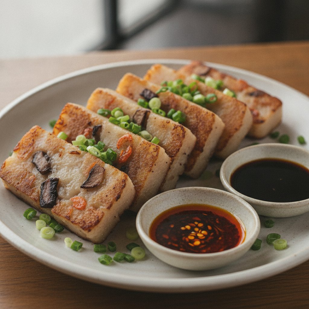 Turnip Cake Slices