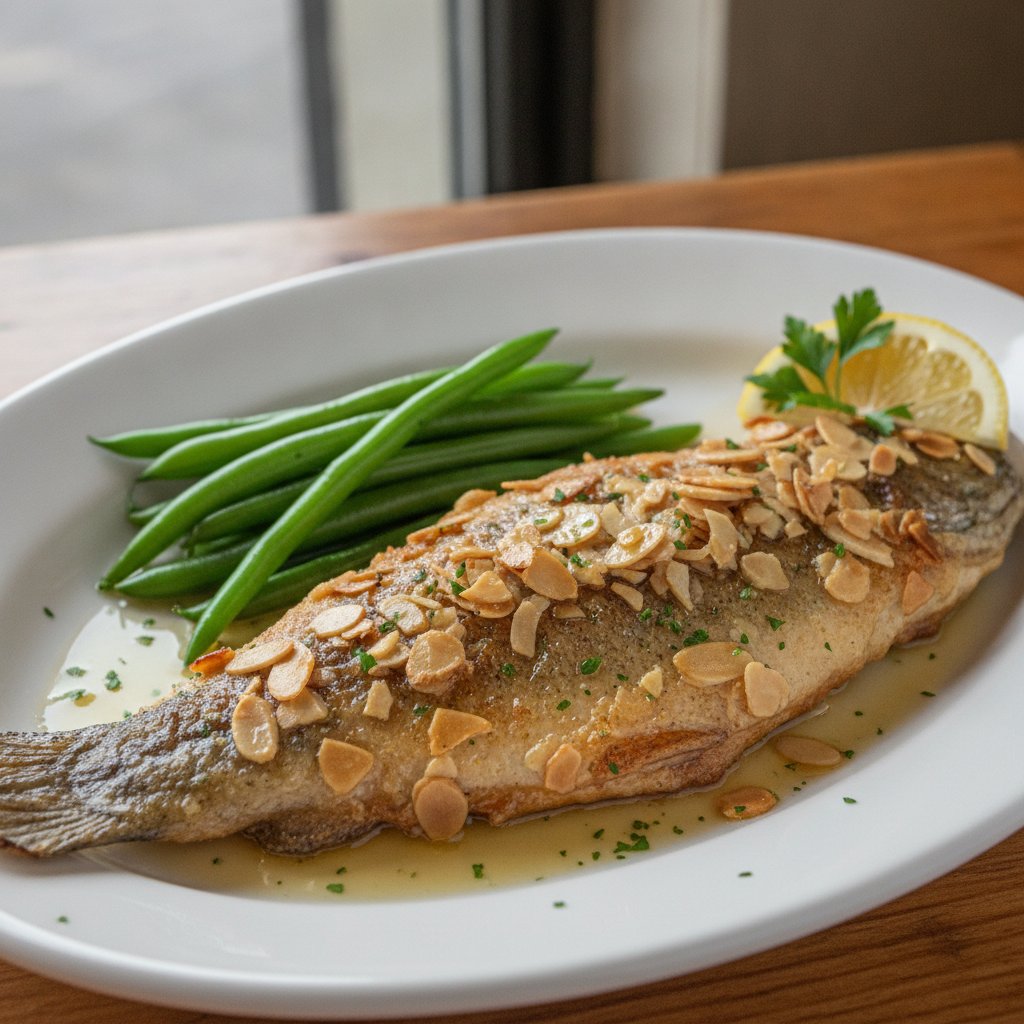 Fried Trout with Almonds