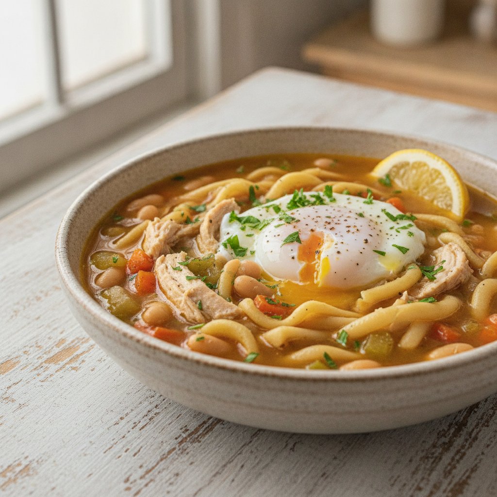 Chicken Noodle Soup (High-Protein)