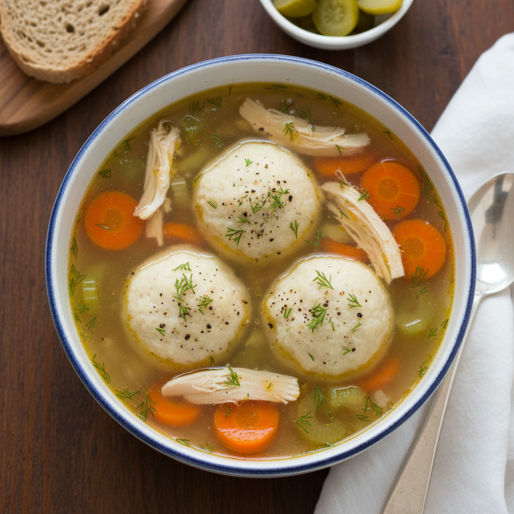 New York Matzo Ball Soup