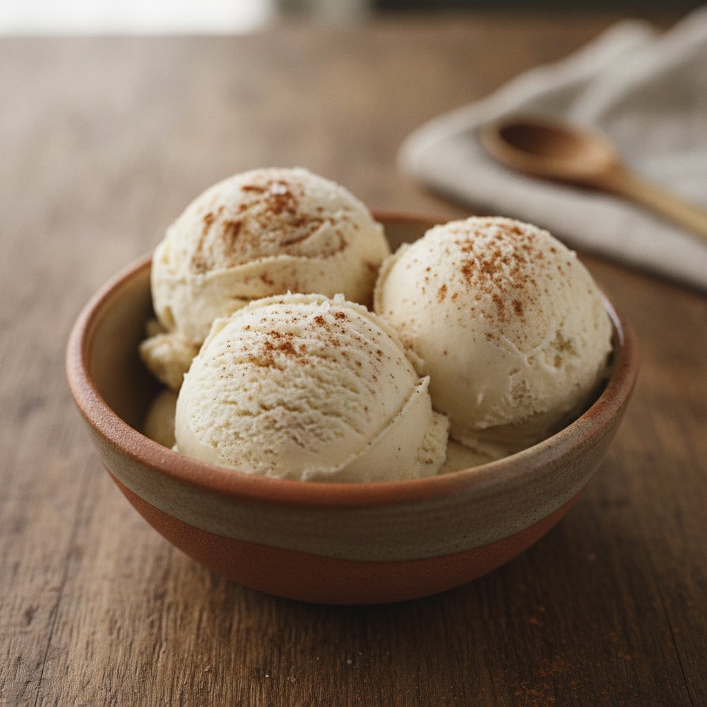 Mexican Vanilla Ice Cream (No-Churn)