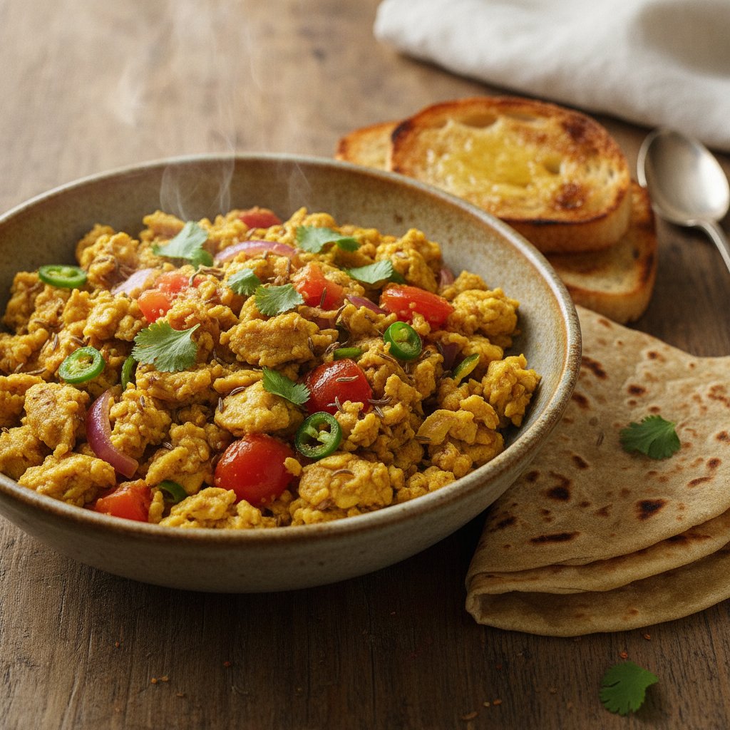 Spiced Scrambled Eggs