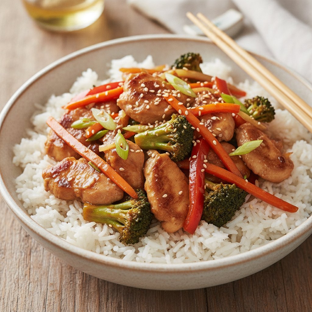 Chicken and Vegetable Stir Fry (Gluten-Free)