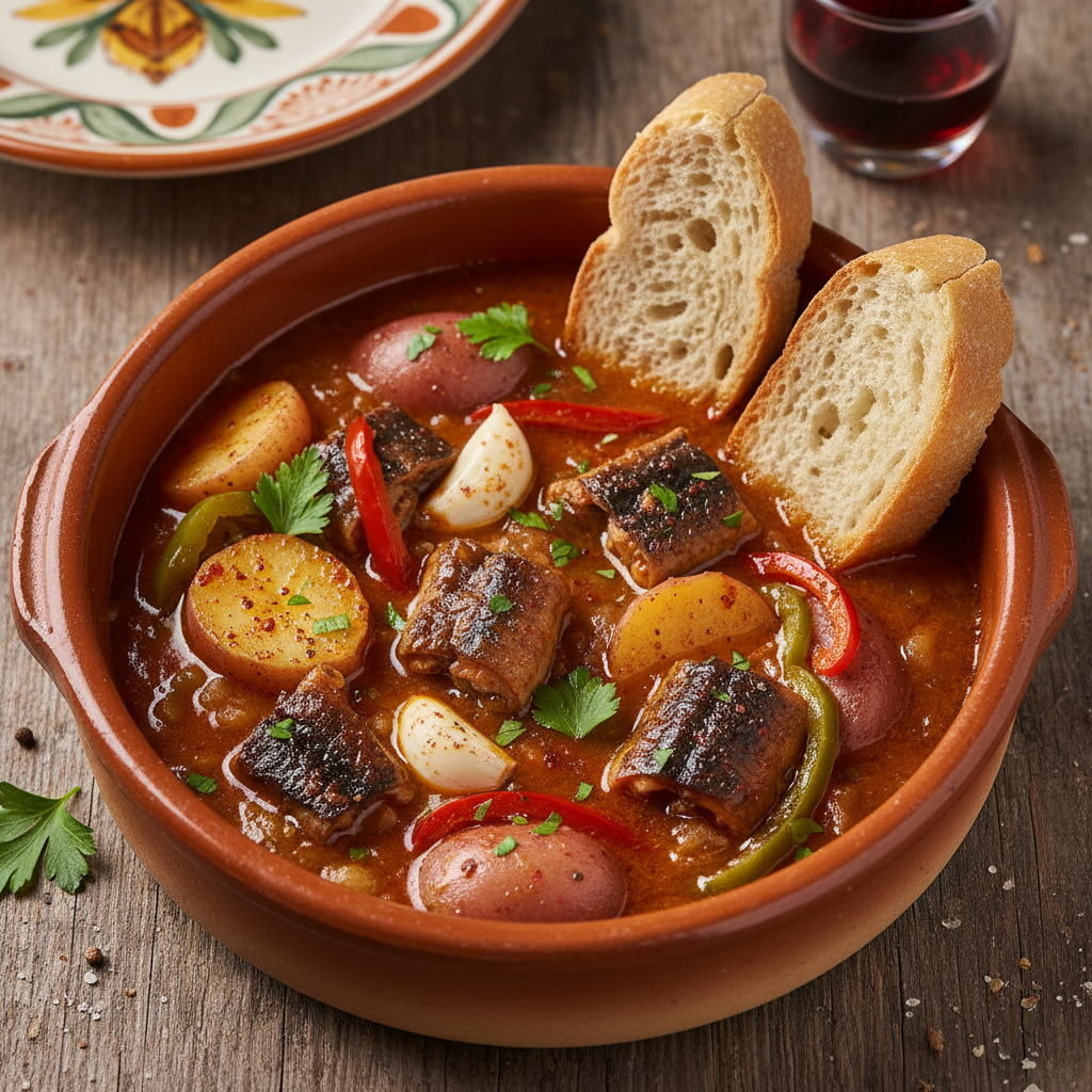Valencian Eel and Potato Stew