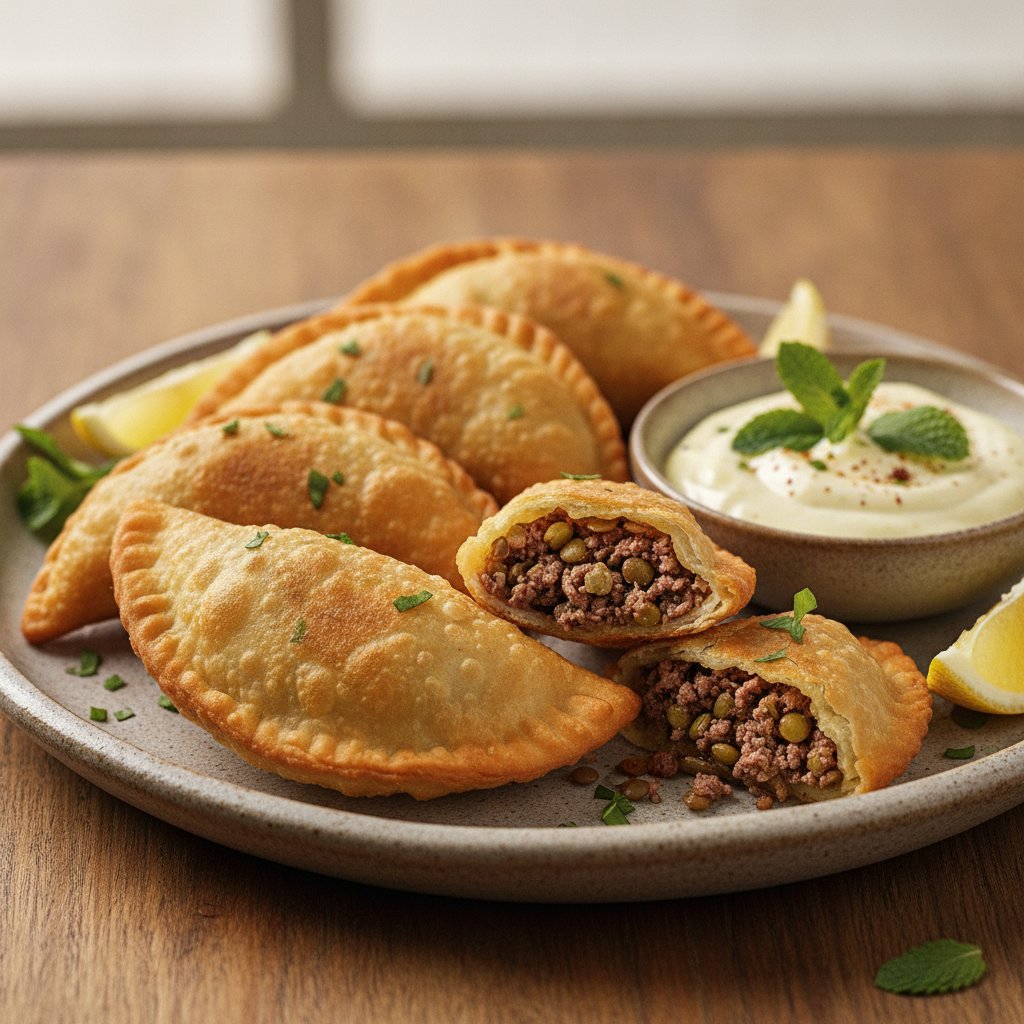 Fried Meat Pastries (High-Protein)