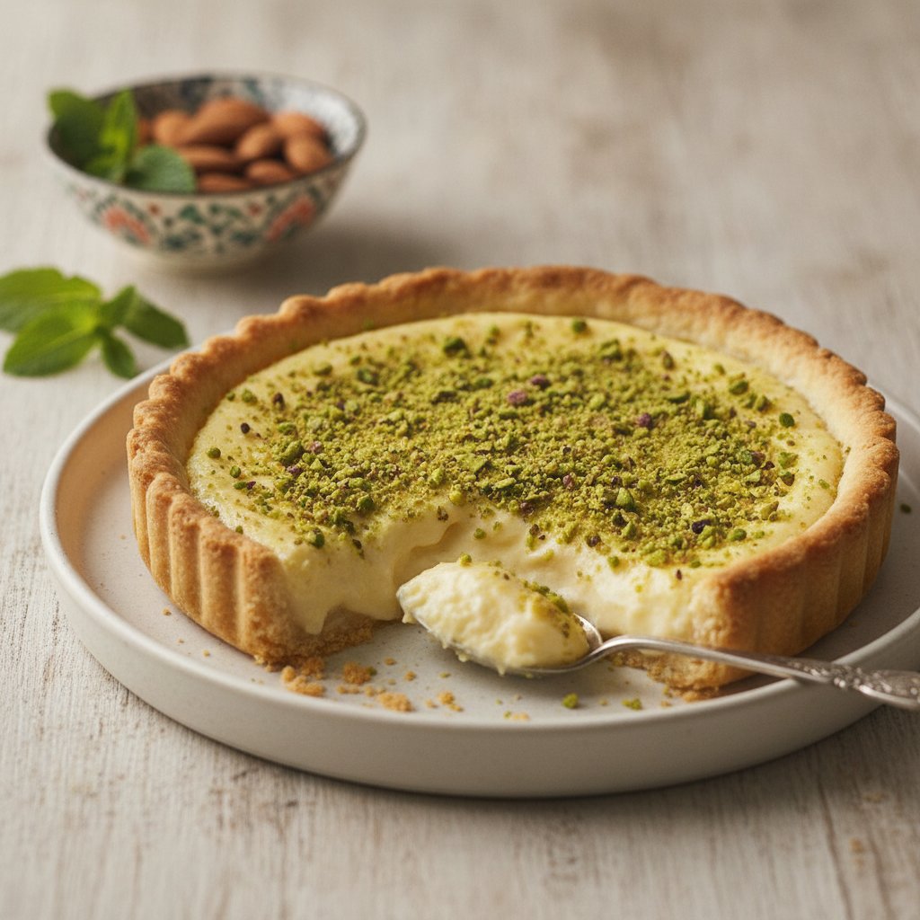 Turkish Almond Milk Pie