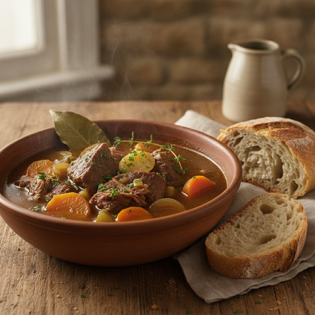 Beef and Turnip Soup