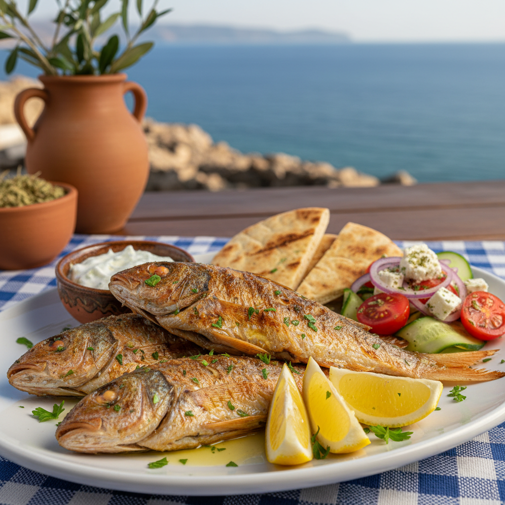 Grilled Red Mullet