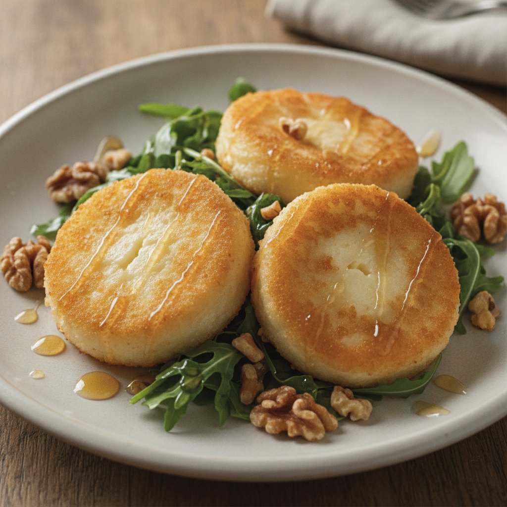 Fried Goat Cheese Cakes