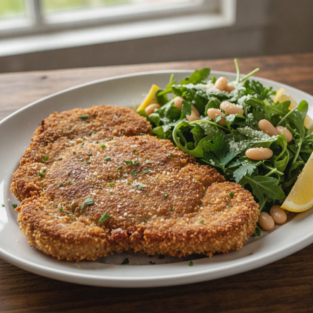 Fried Breaded Veal Cutlet (High-Protein)