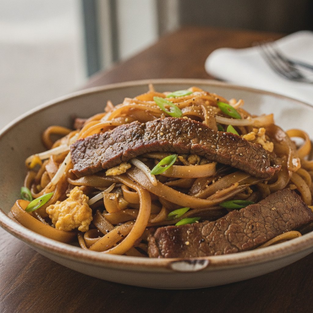 Beef Rice Noodle Stir-Fry (Gluten-Free)