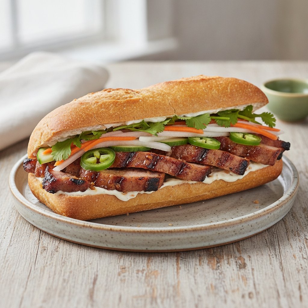 Vietnamese Pork Sandwich (Gluten-Free)