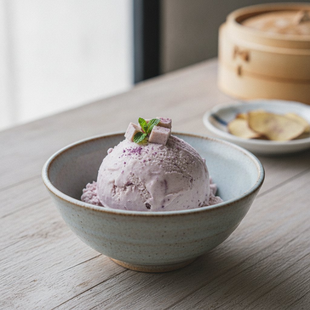 Taro Ice Cream