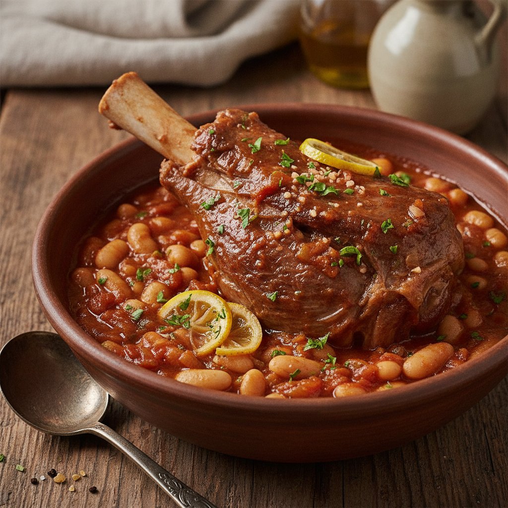 Braised Lamb Shank Stew (High-Protein)