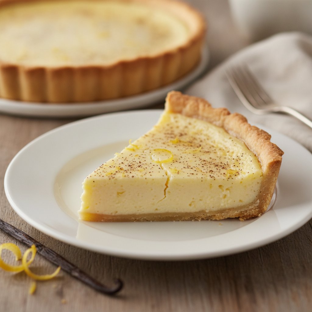 Buttermilk Custard Tart