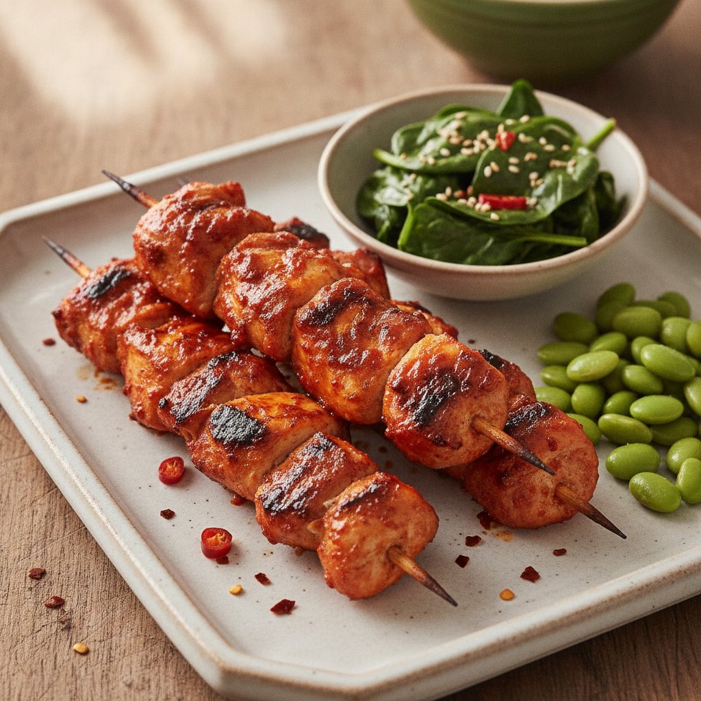Grilled Spicy Chicken Skewers (GLP-1)