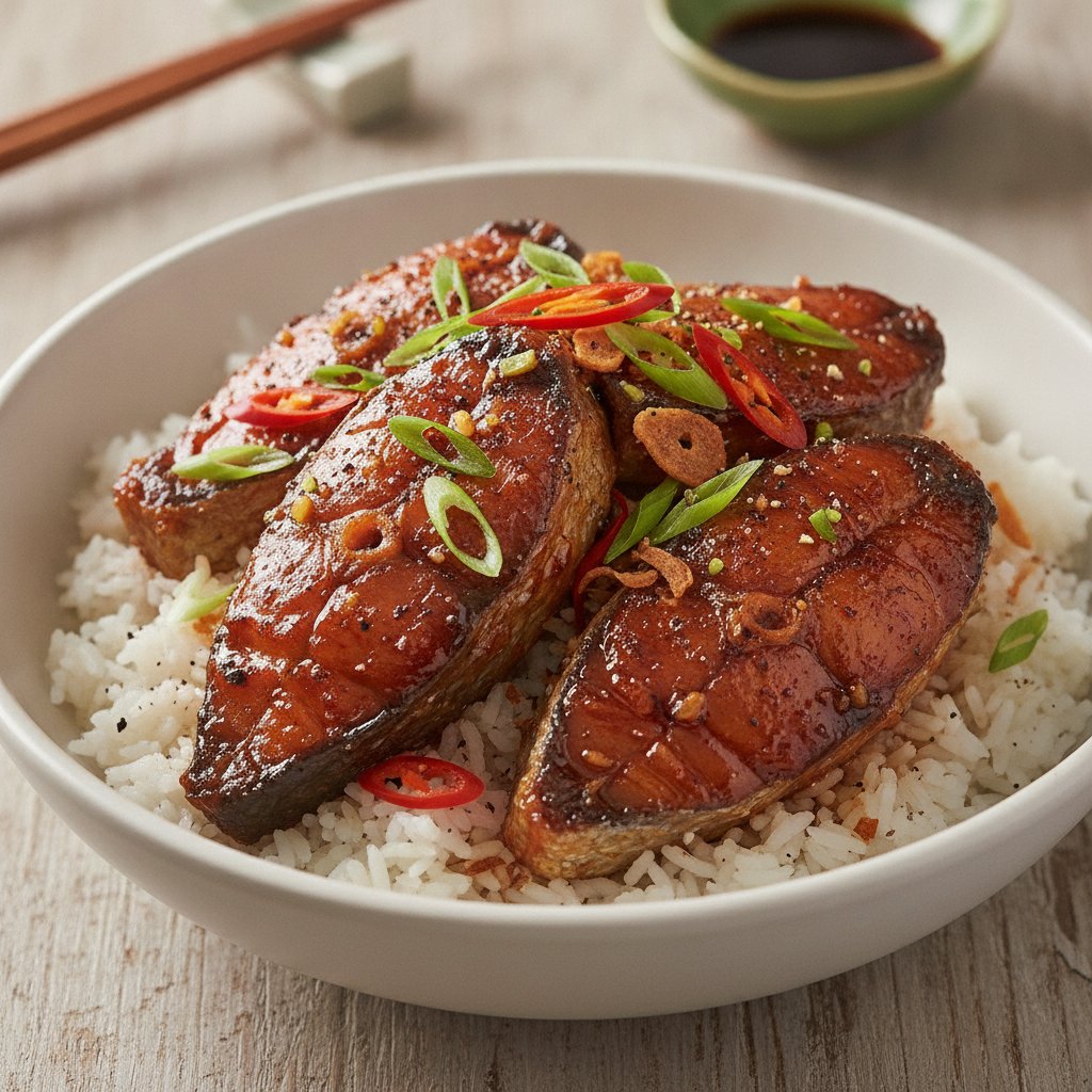 Stir Fried Catfish With Caramel Sauce