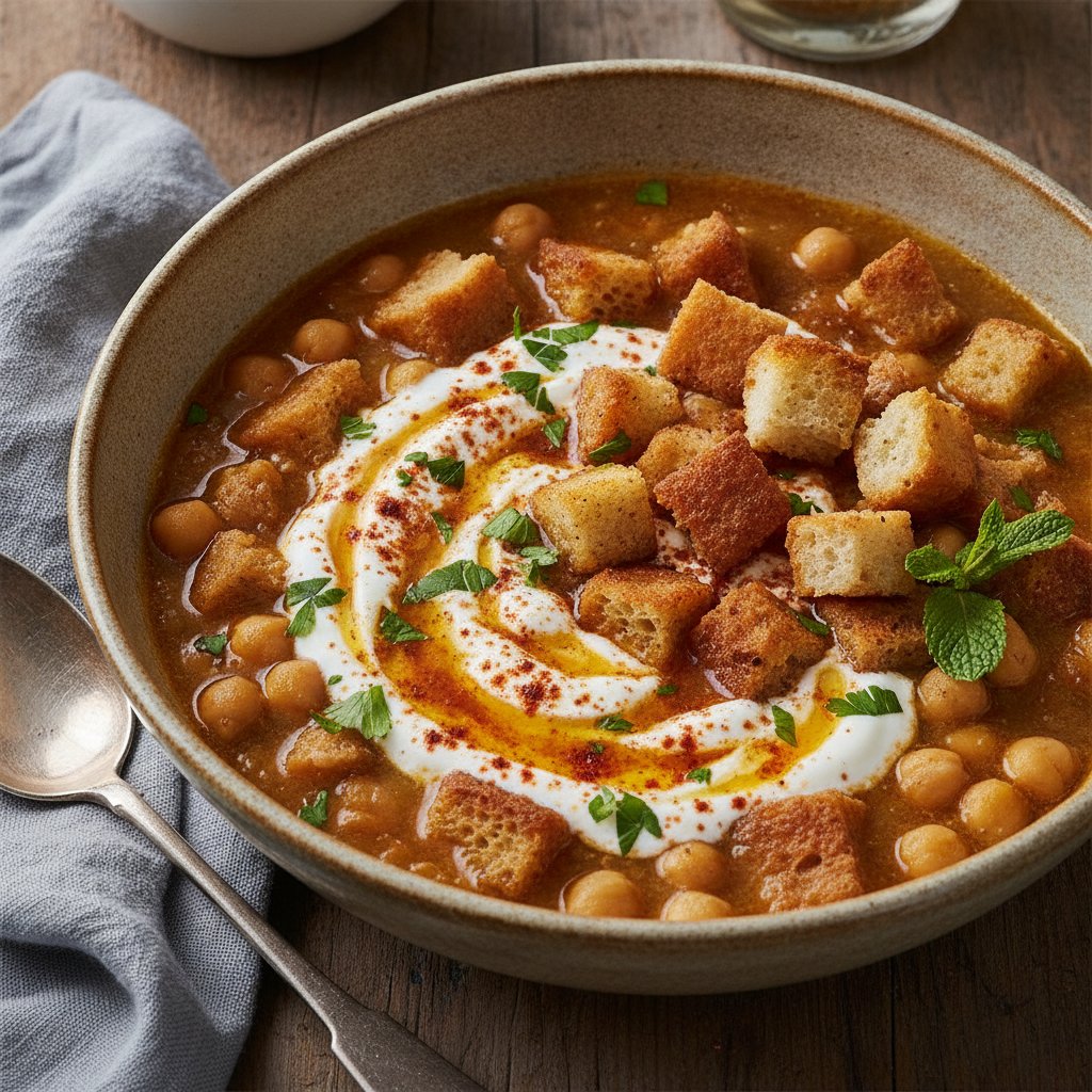 Chickpea and Bread Soup